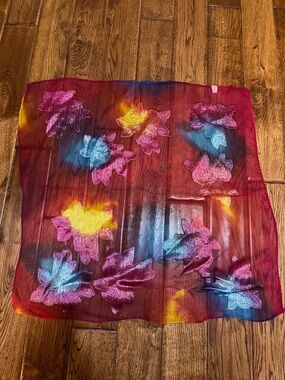 *FREE* sheer sparkly colourful bandana scarf